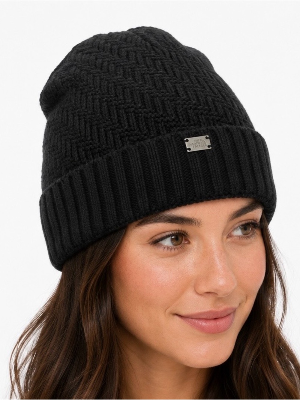 The North Face Black Cuffed
Knit Beanie sporty